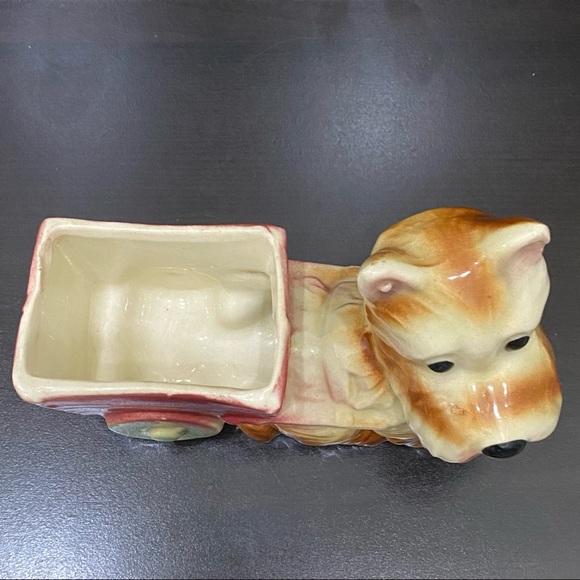 Vintage Scottie Dog Adorable Ceramic Planter - Picture 7 of 13